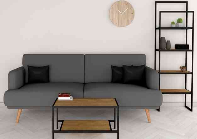 מידוף מודולרי ושולחנות קפה קאנטי - פתרונות פרזול ועיצוב לסלון