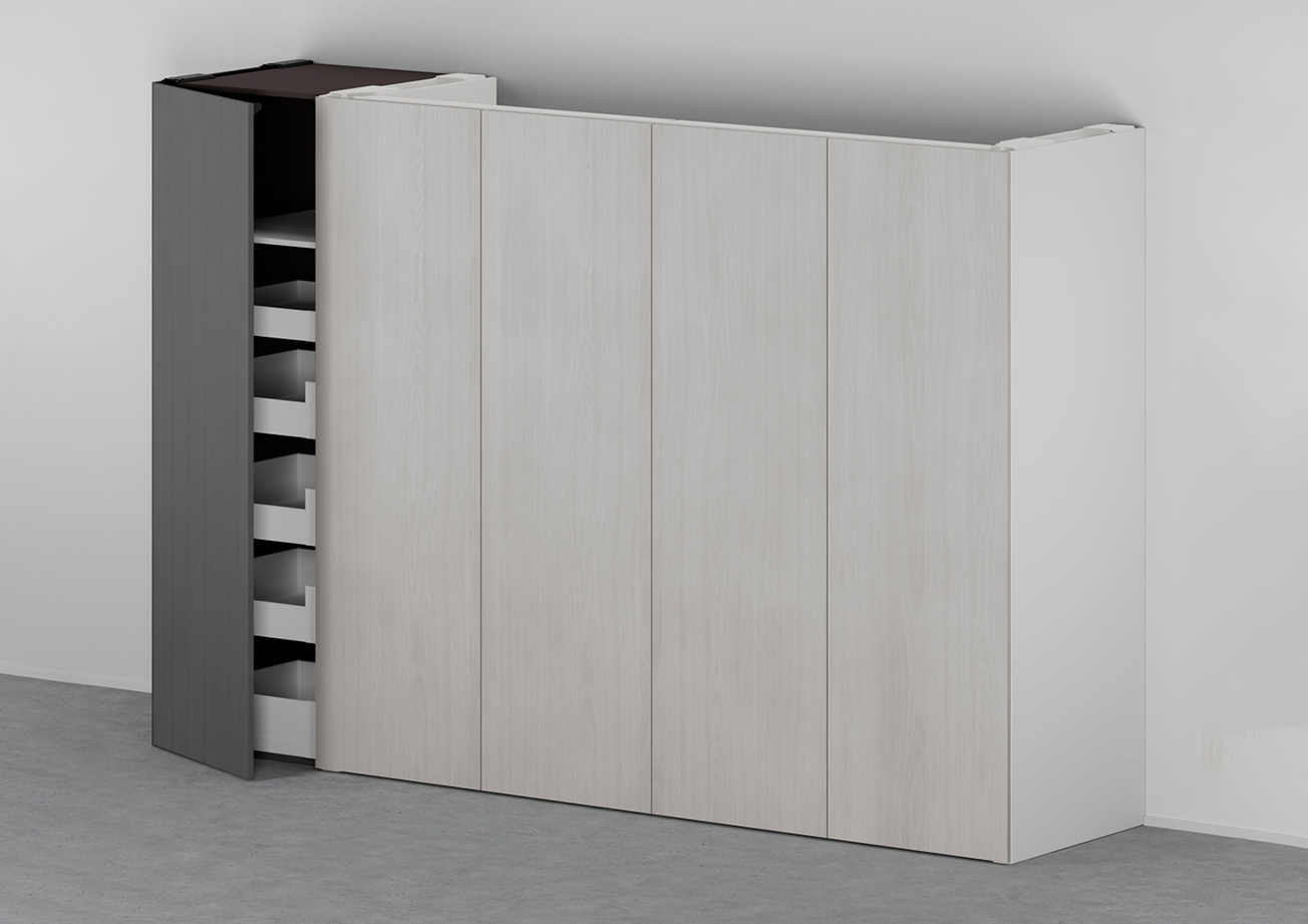 רווגו REVEGO UNO - מערכת כיס מתקדמת עם דלת אחת לעיצוב המרחב | בלורן פרזול רווגו REVEGO UNO - מערכת כיס מתקדמת עם דלת אחת לעיצוב המרחב | בלורן פרזול