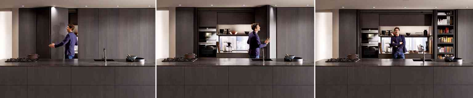 מערכת כיס מתקדמת לעיצוב המרחב רווגו REVEGO - פרזול למטבחים ורהיטים מבית BLUM