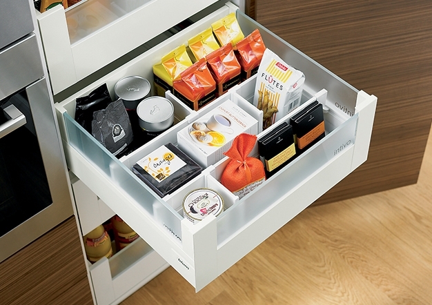 מגירות אינטיבו T למטבח | בלורן מוצרי פרזול איכותיים למטבח