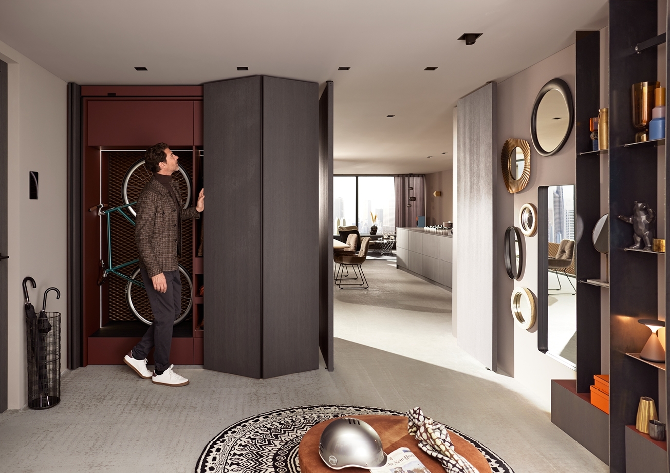 רווגו REVEGO DUO+DUO - מערכת כיס מתקדמת עם 2 דלתות לעיצוב המרחב | בלורן פרזול