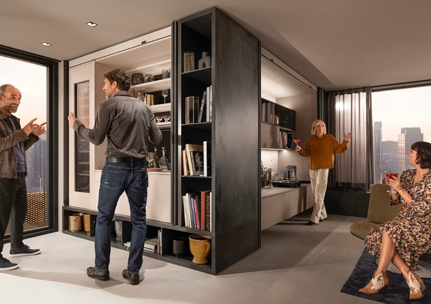 רווגו REVEGO UNO - מערכת כיס מתקדמת עם דלת אחת לעיצוב המרחב | בלורן פרזול רווגו REVEGO UNO - מערכת כיס מתקדמת עם דלת אחת לעיצוב המרחב | בלורן פרזול