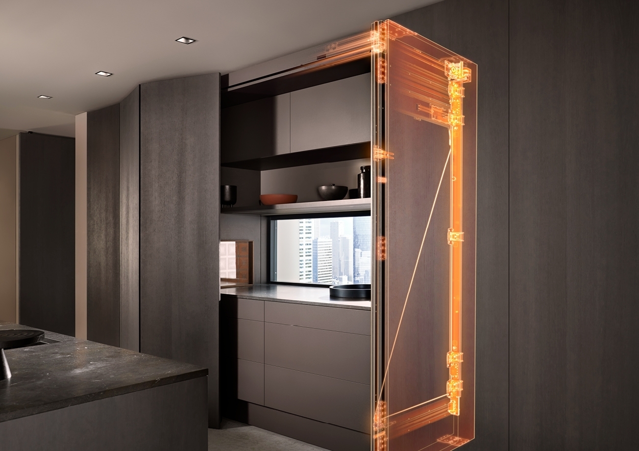 רווגו REVEGO DUO - מערכת כיס מתקדמת עם דלת אחת לעיצוב המרחב | בלורן פרזול