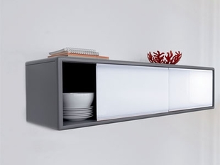 מסילות הזזה לארונות עליונים 